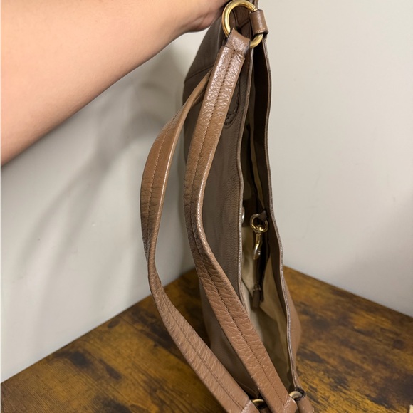 GUCCI Brown Leather Hobo Bag - Picture 15 of 16